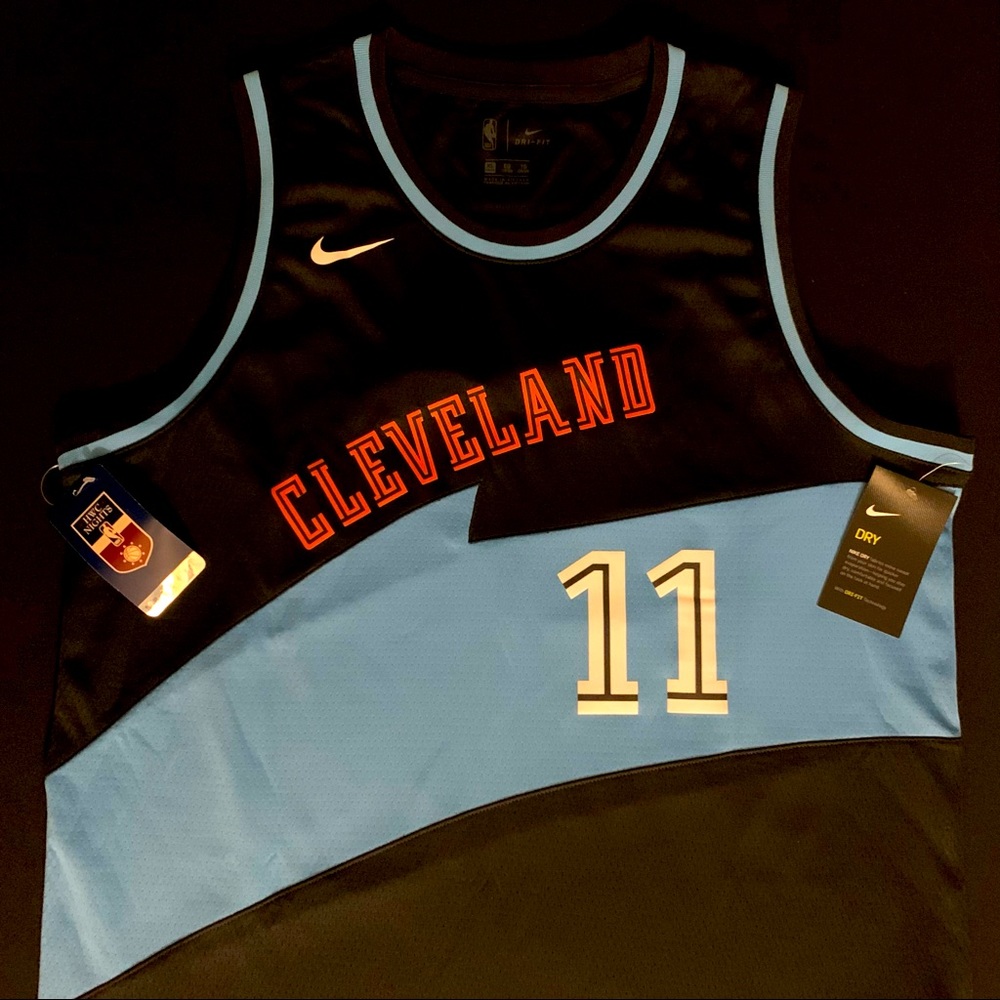 NWT Nike NBA Terrell Brandon Cleveland Cavaliers #11 Black Throwback Jersey XL